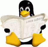 Tux Reading Paper picture